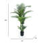 Aramier artificiel 66 po en pot