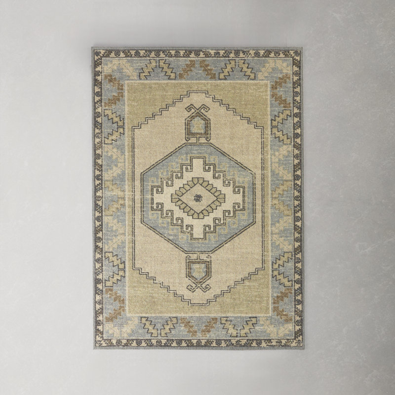 Fletcher Southwestern Indoor Rug, Rectangle 3'3" x 5'