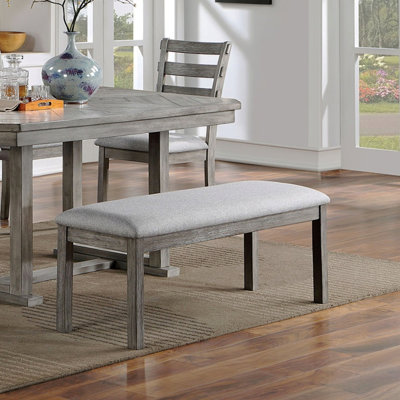 Banc rembourré avec siège 1pc