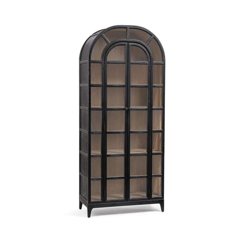 Maison Storage Cabinet, Loft Black, 71" H x 18.1" W x 14" D