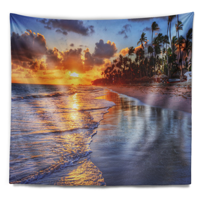 Polyester Tapestry, 78" H x 92" W