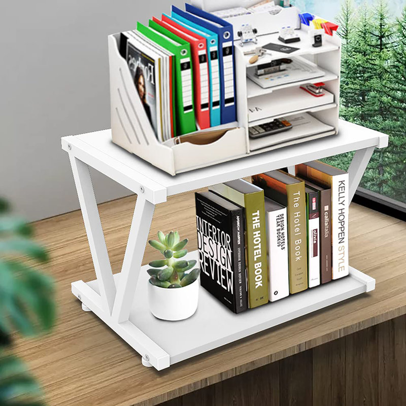 Support pour imprimante de bureau Retro, Blanc