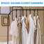 Cintres en plastique, cintres peu encombrants, cintres durables et légers pour manteaux, robes, chemises, pantalons-1727310980-1727310981