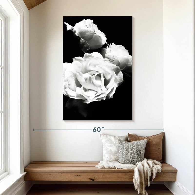 Harnek Dramatic Love Blooms I, 48" H x 32" W