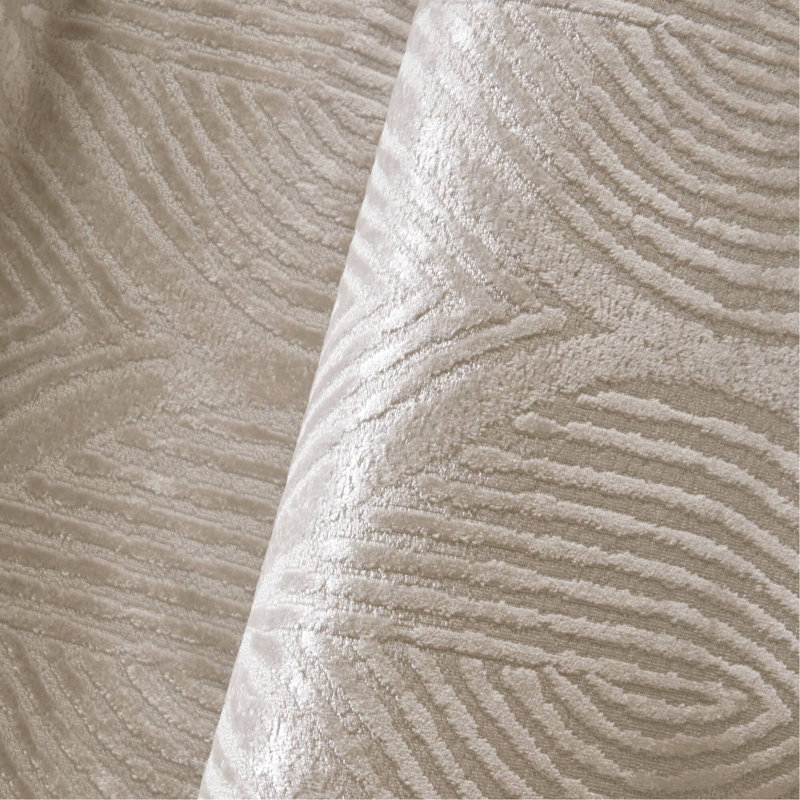 Ensemble d'édredon jacquard 10 pièces Cal King, Champagne