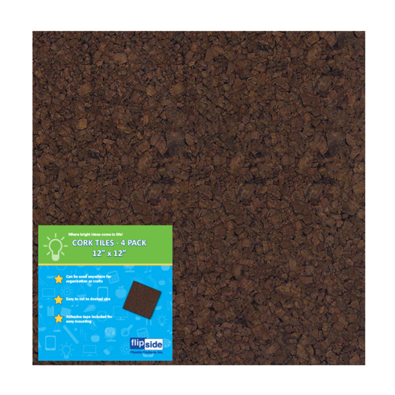 Flipside Products Cork Wall Chalkboard