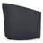 Upholstered Swivel Barrel Chair-1197035736