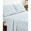 Ensemble de draps 100% coton avec poches profondes, draps en percale douillette avec ensemble de literie et de taies d'oreiller 4 pièces, rose floral-398994216-272599465