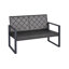Ensemble de meubles de patio 4 pièces avec balcon et véranda-256194904