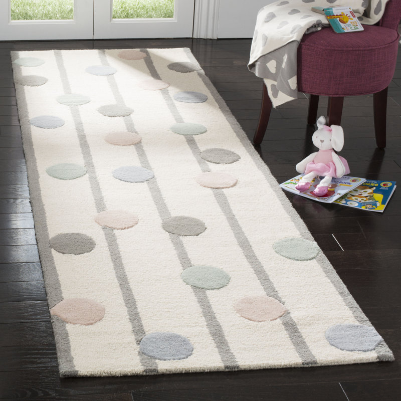 Wool Hand Tufted Area Rug, Runner 76 x 244 cm