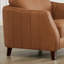 Fauteuil en cuir véritable 38 po Adriah