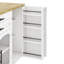 120 cm W Kitchen Island with Top