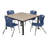 Kee Breakroom Table and Chair Set-93832724-93832725-93832735