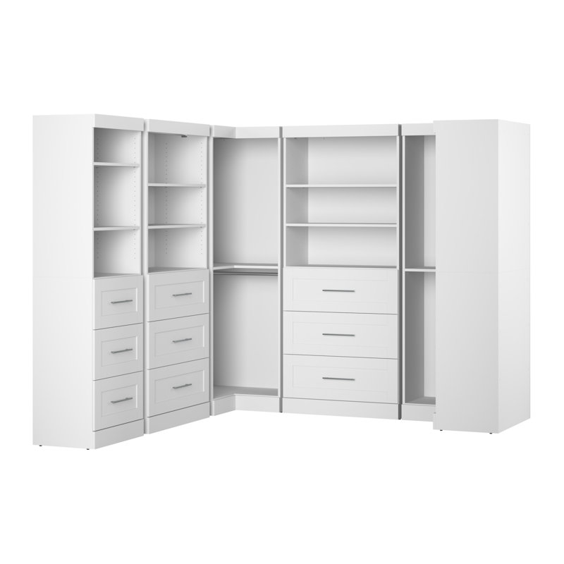 Système d'organisation l 161 po Arlex, Blanc