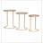 END TABLE SET OF 3 Modern End Table Solutions,Compact End Table Collection