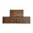 3" x 6" Hammered Copper Tile