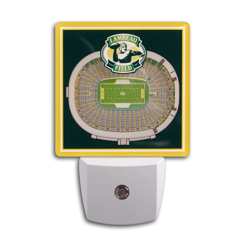 NFL Green Bay Packers Stadium View Night Light