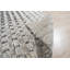Gray Hand-Knotted Wool Fading Gridwork Geometric Modern Contemporary Carpet Rug-1756910369