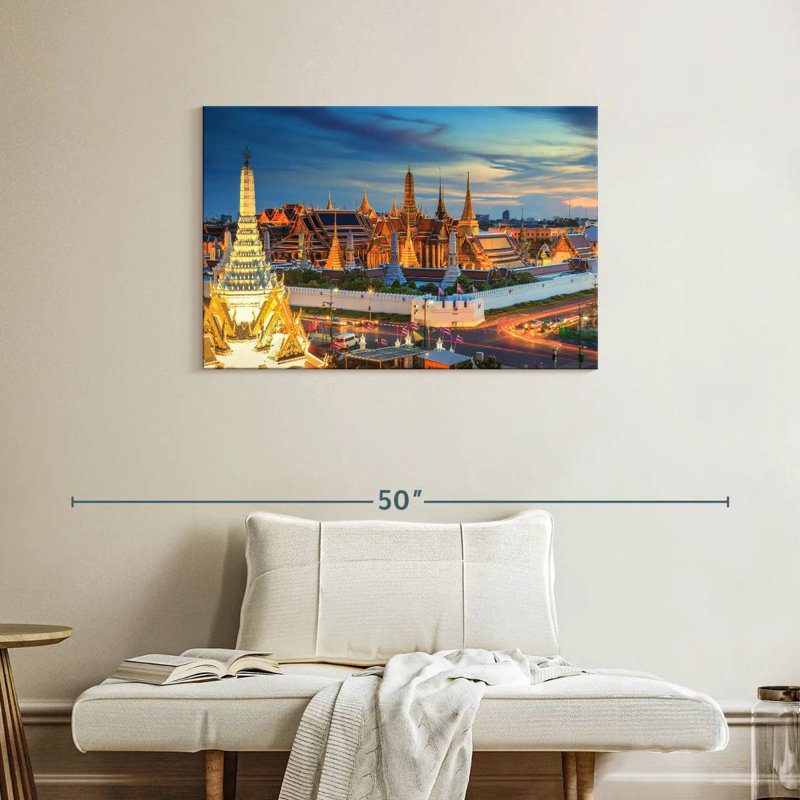 Adella Wat Phra Kaew Temple, 24" H x 36" W