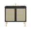 Meuble-lavabo simple 36 po avec plateau en bois Modway-93812018-93812017