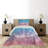 Coastal Polyester Dots Coverlet