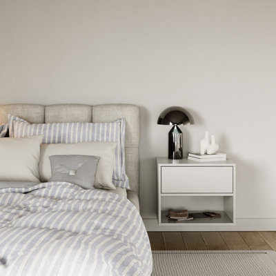 50cm W Manufactured Wood Bedside Table