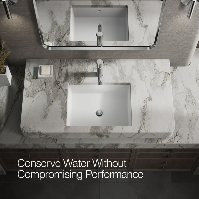 Components Single-Handle Bathroom Sink Faucet, Polished Chrome