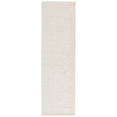Tapis en laine touffeté à motif abstrait Drevion