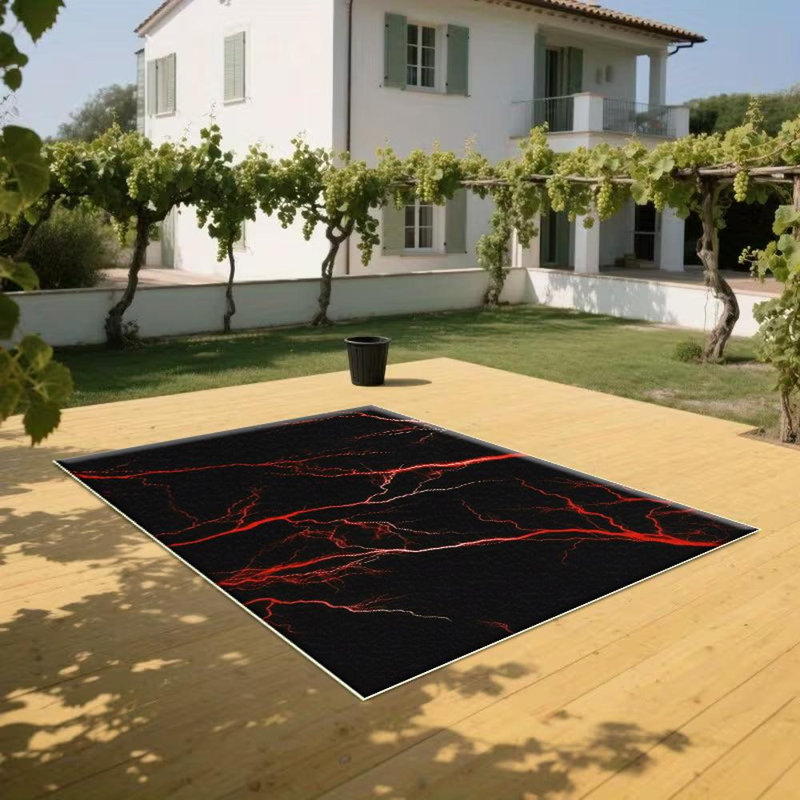 Tapis Lightning, Rectangle 3 pi 3 po x 5 pi 3 po