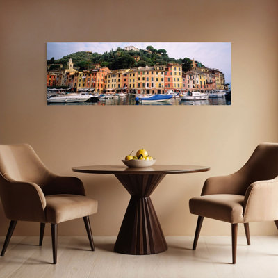 Maison portuaire, Portofino, Italie, architecture contemporaine, art mural