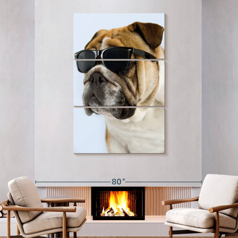 Brampt George I, 74" H x 48" W