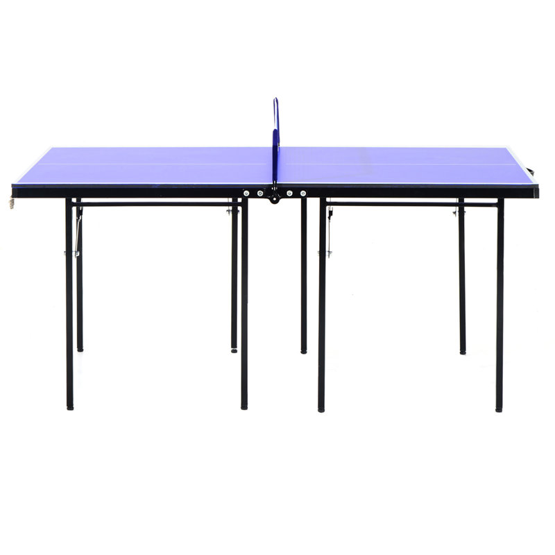 Folding Ping Pong Table, Portable Table Tennis Table with Handles