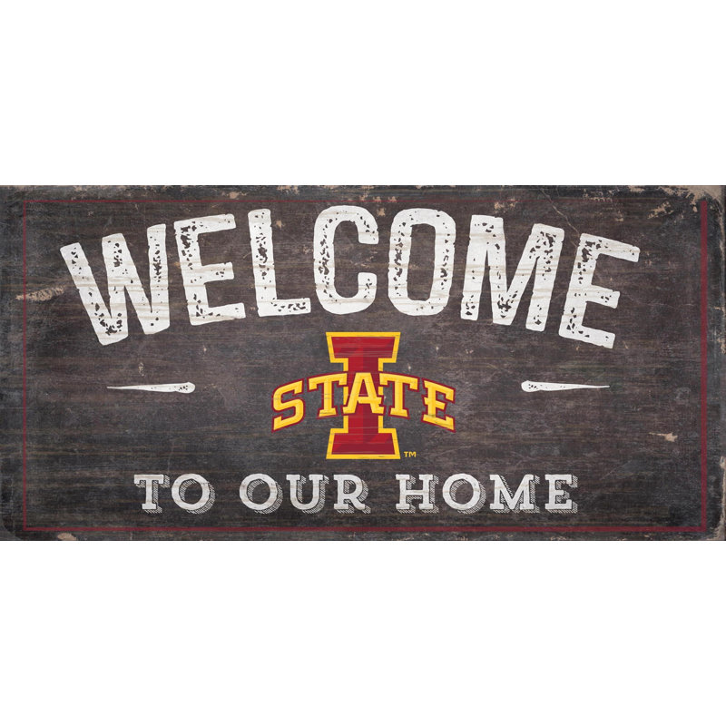 Décoration murale ncaa welcome, Cardinals de l'État de l'Iowa