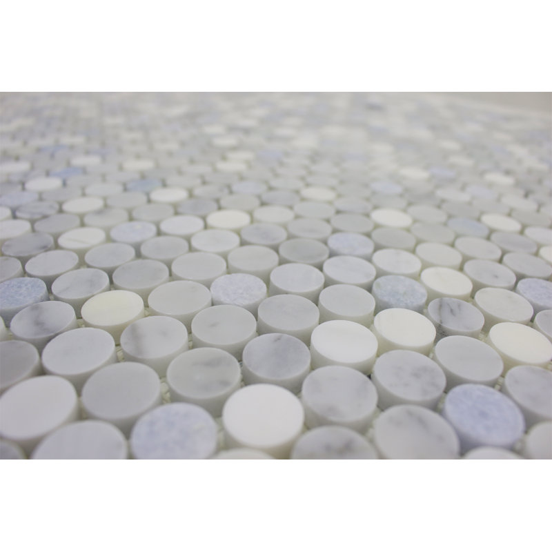 PENNY ROUND MOSAIC, Blue Celeste