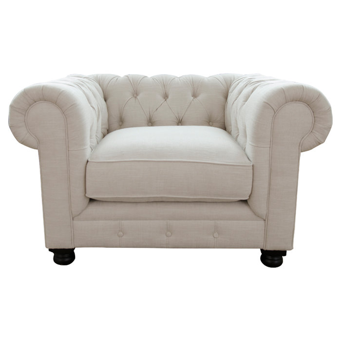 Fiske Upholstered Chesterfield Chair