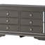 Commode, commode en bois de style traditionnel pour chambre à coucher-1378272377