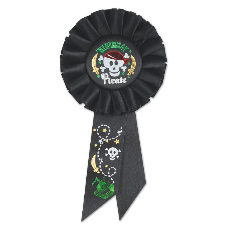 Rosette Birthday Pirate