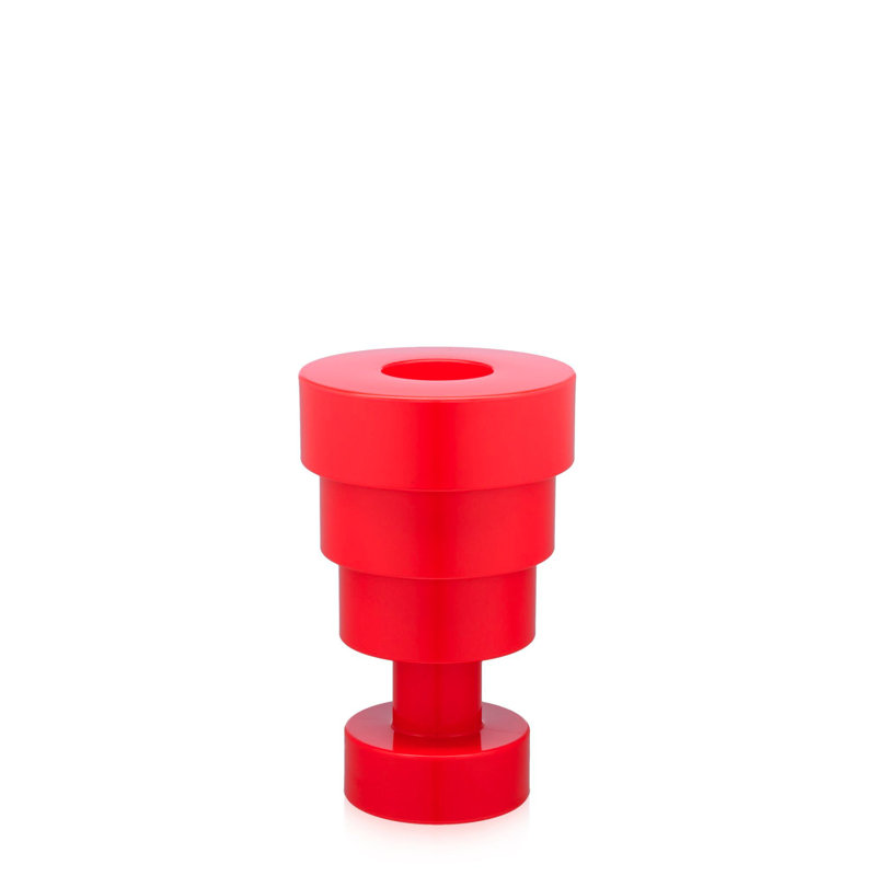 Vase de table Calice, Rouge
