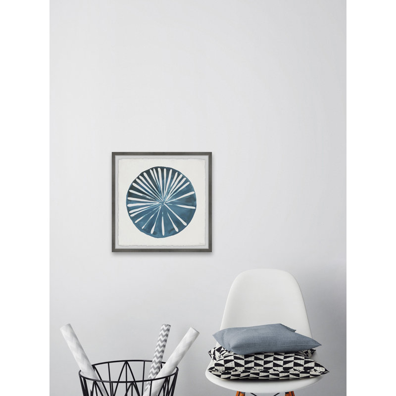 «Floral Eye», reproduction encadrée, H 24 po x l 24 po x P 1,5 po