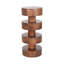Table ronde en bois de manguier Omar-1208992859