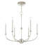 Lustre traditionnel de style bougie à 6 lumières-386177960