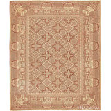 One-of-a-Kind Rectangle 7'4" X 8'10" Flatweave Area Rug