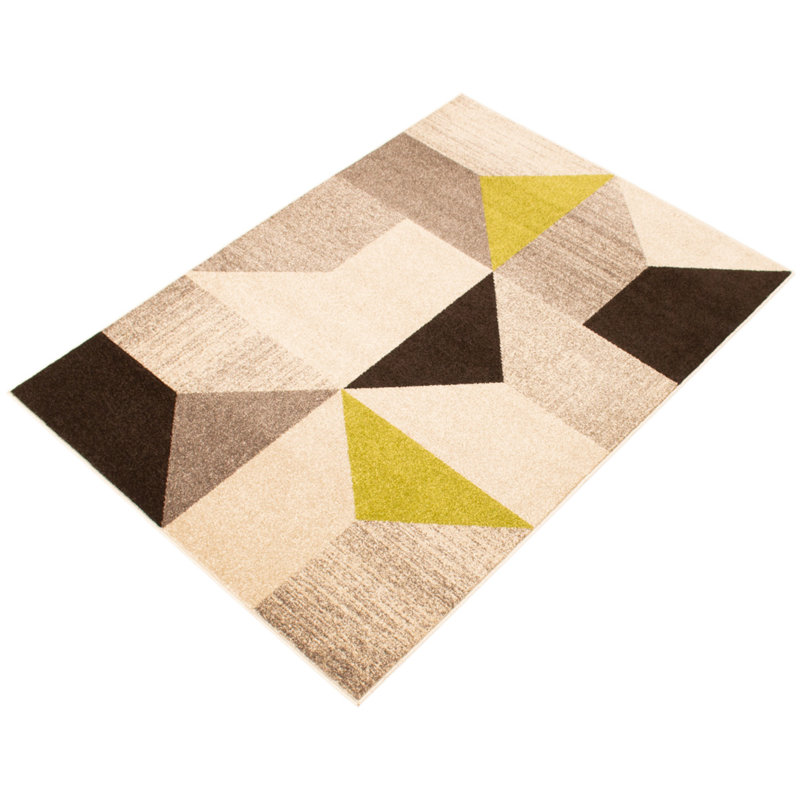 Tiago Abstract Indoor Rug, Rectangle 3'11" x 5'7"