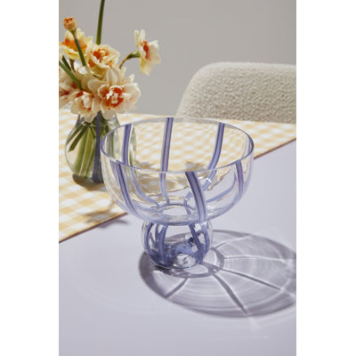 Vase de table en verre Adira