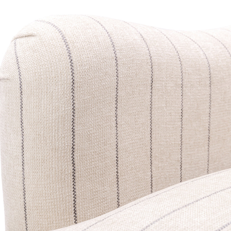 Chaise avec accoudoirs Stripe