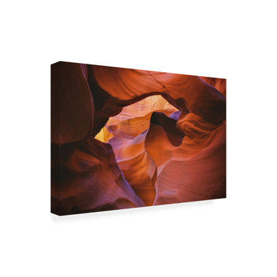 Art mural sur toile tendue - "Winding Passage" de Chris Moore pour décoration de salon, de chambre à coucher ou de bureau - 16 x 24