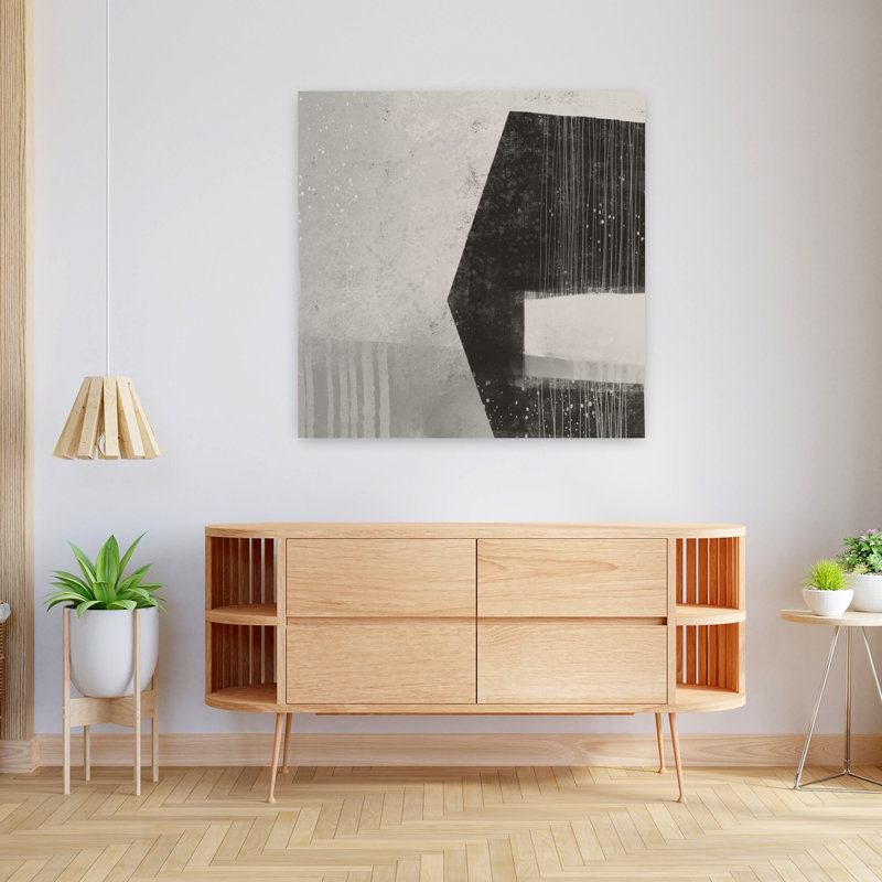 Art contemporain, art expressionniste contemporain abstrait, H 36 po x l 36 po