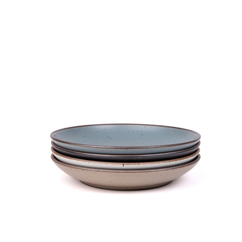 The Coupe - Set of 4, Gray/Brown/Black/White