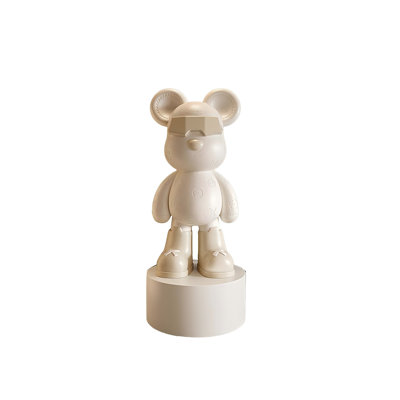 35.43"Violent Bear Money Jar Beige Decorative Piece