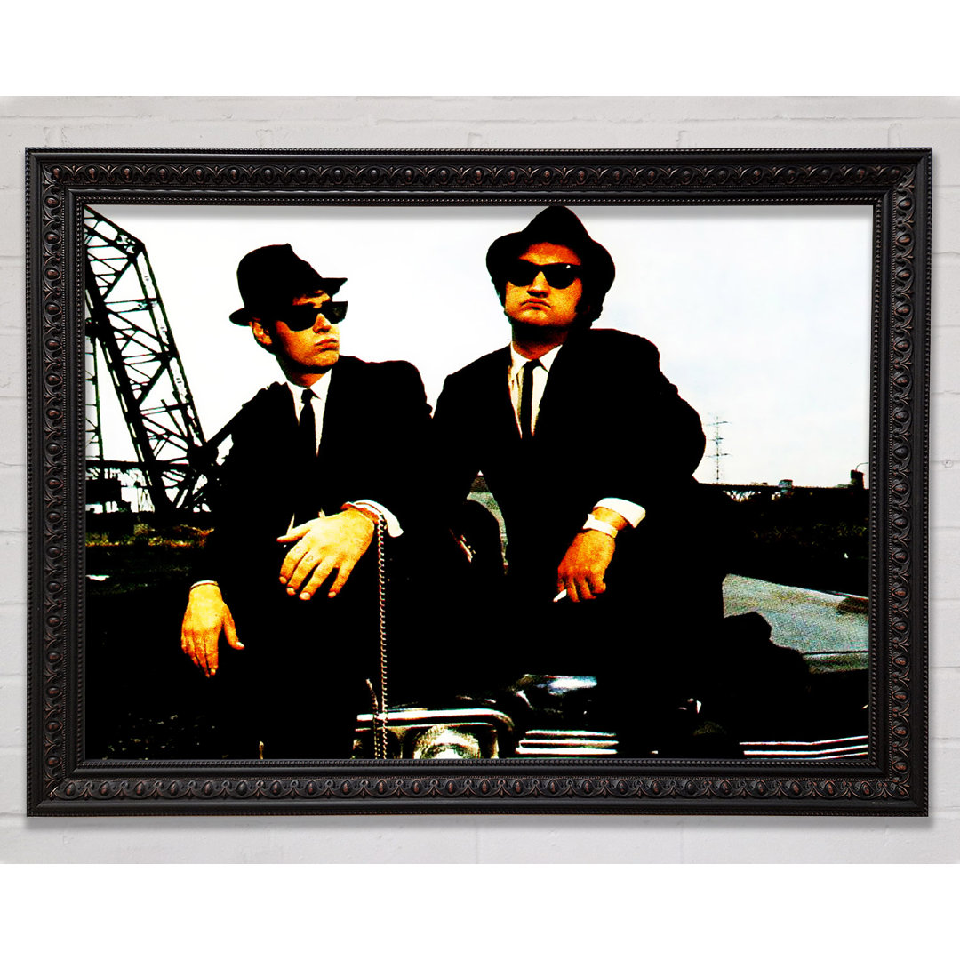 The Blues Brothers Jake und Elwood - Einzelne Bilderrahmen Kunstdrucke